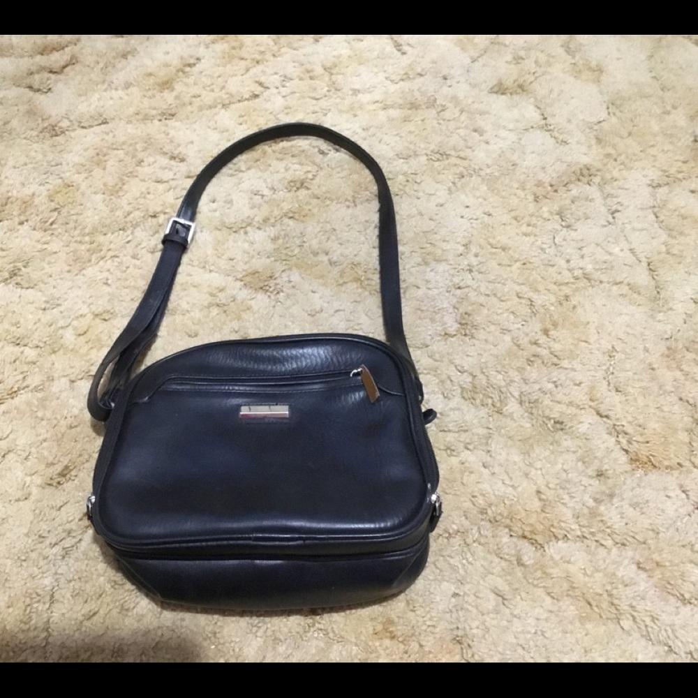 Black Mini Bag with Wallet
